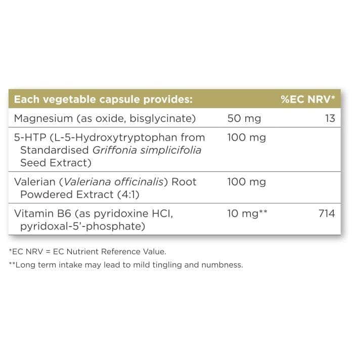 Solgar® 5-HTP L-5-Hydroxytryptophan Complex Vegetable Capsules - Pack of 30 Solgar