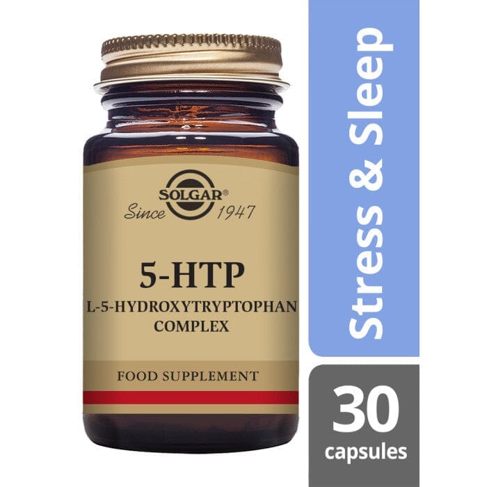 Solgar® 5-HTP L-5-Hydroxytryptophan Complex Vegetable Capsules - Pack of 30 Solgar