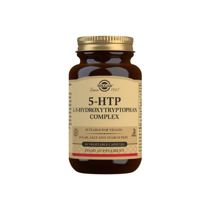 Solgar® 5-HTP L-5-Hydroxytryptophan Complex Vegetable Capsules - Pack of 30 Solgar
