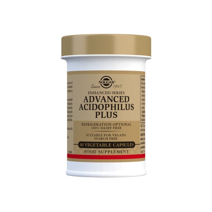 Solgar® Advanced Acidophilus Plus Vegetable Capsules - Pack of 120 Solgar