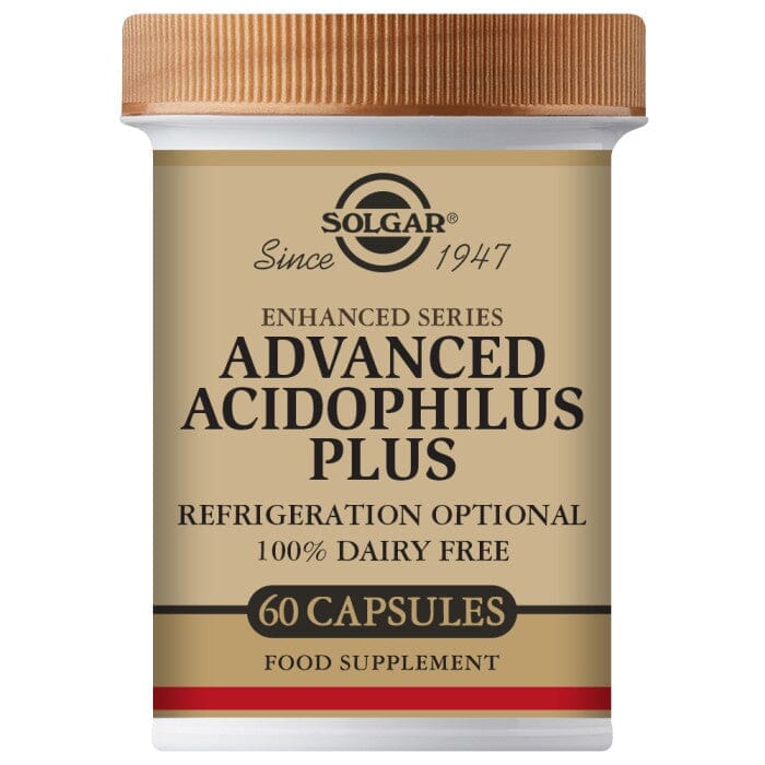 Solgar® Advanced Acidophilus Plus Vegetable Capsules - Pack of 120 Solgar