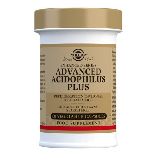Solgar® Advanced Acidophilus Plus Vegetable Capsules - Pack of 60 Solgar