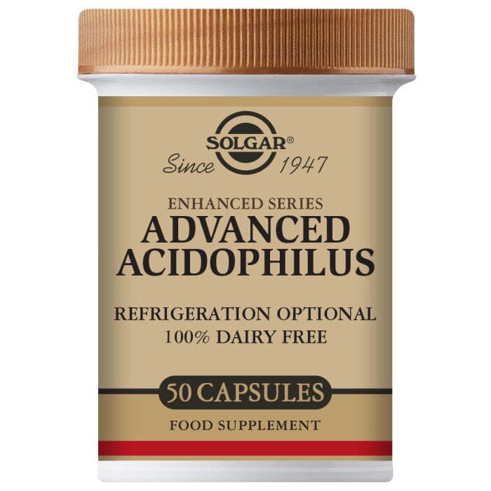 Solgar® Advanced Acidophilus Vegetable Capsules - Pack of 50 Solgar