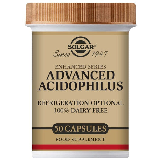 Solgar® Advanced Acidophilus Vegetable Capsules - Pack of 50 Solgar