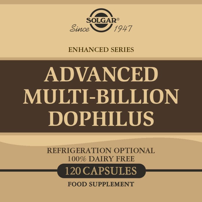 Solgar® Advanced Multi-Billion Dophilus Vegetable Capsules - Pack of 120 Solgar