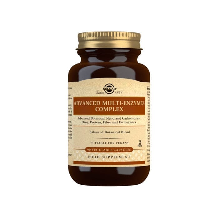 Solgar® Advanced Multi-Enzyme Complex Vegetable Capsules - Pack of 90 Solgar