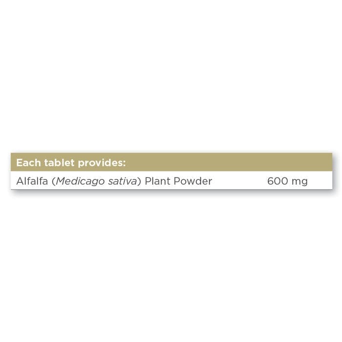 Solgar® Alfalfa 600 mg Tablets - Pack of 100 Solgar