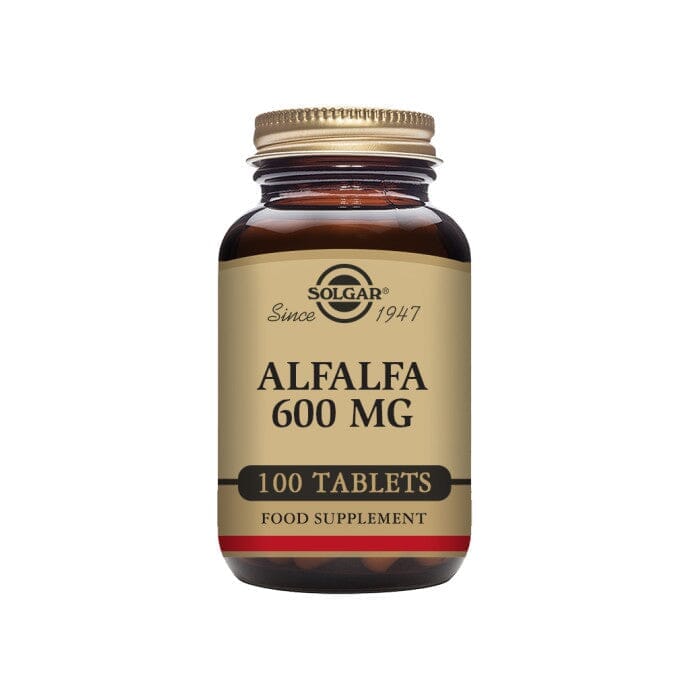 Solgar® Alfalfa 600 mg Tablets - Pack of 100 Solgar