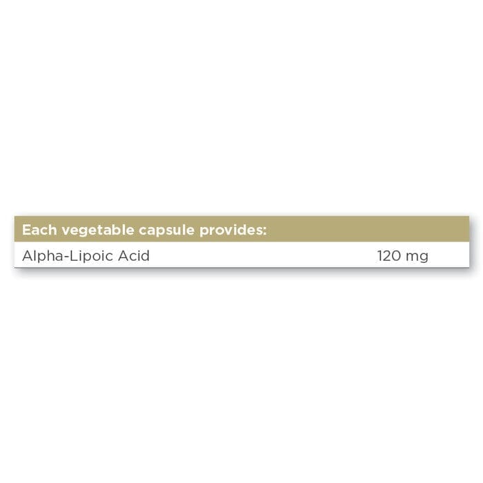 Solgar® Alpha-Lipoic Acid 120 mg Vegetable Capsules - Pack of 60 Solgar
