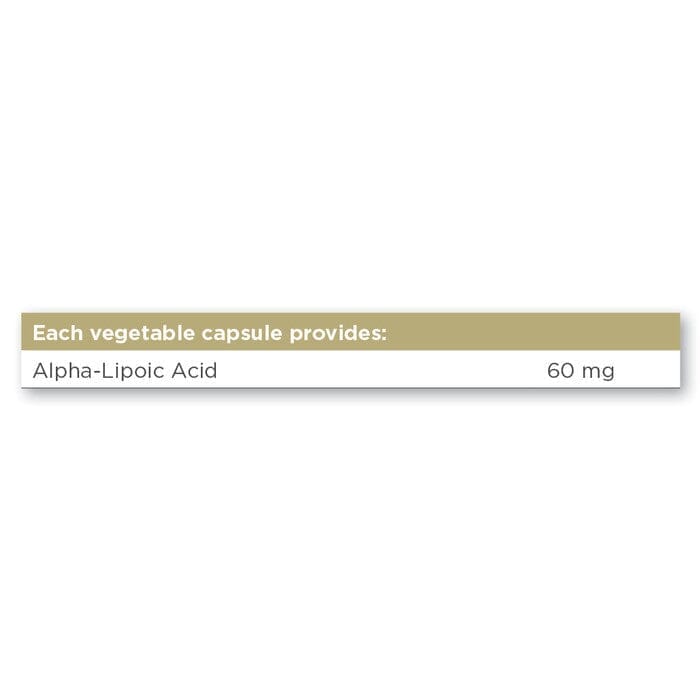 Solgar® Alpha-Lipoic Acid 60 mg Vegetable Capsules - Pack of 30 Solgar