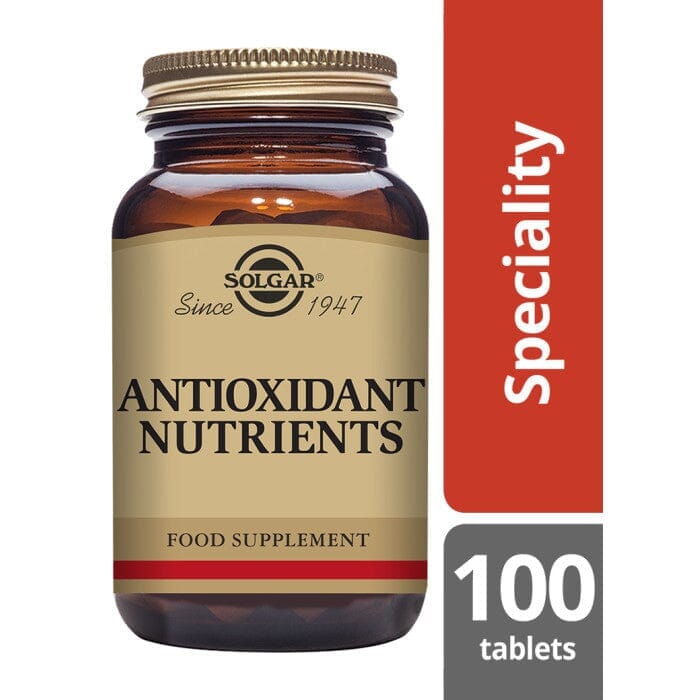 Solgar® Antioxidant Nutrients Tablets - Pack of 100 Solgar
