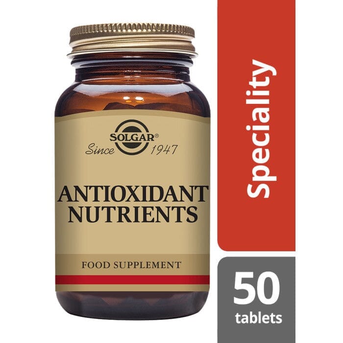 Solgar® Antioxidant Nutrients Tablets - Pack of 50 Solgar