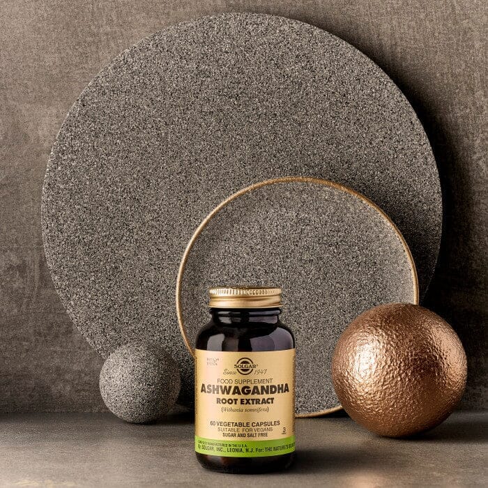 Solgar® Ashwagandha Root Extract Vegetable Capsules - Pack of 60 Solgar