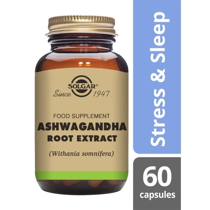 Solgar® Ashwagandha Root Extract Vegetable Capsules - Pack of 60 Solgar