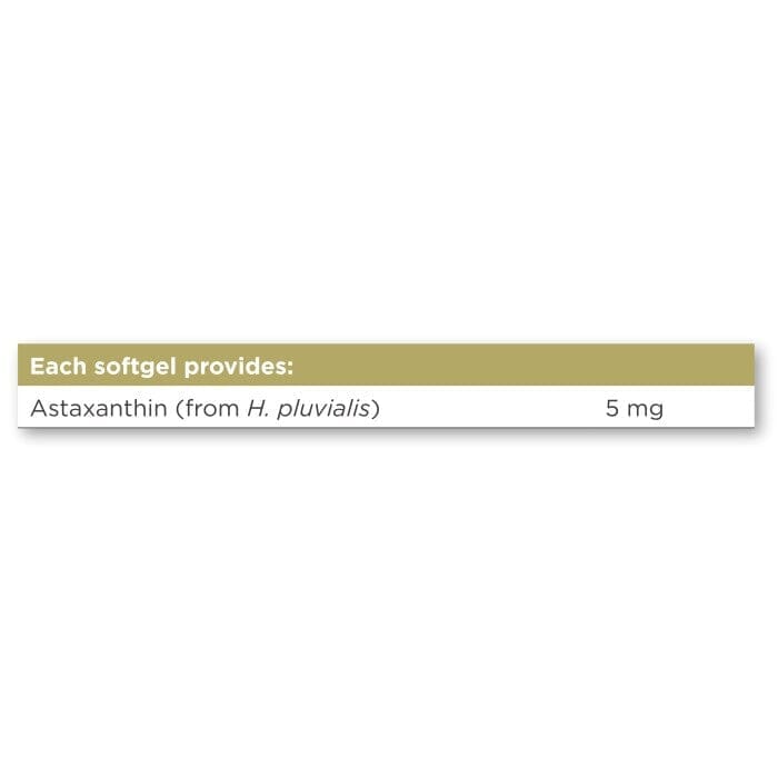 Solgar® Astaxanthin 5 mg Softgels - Pack of 30 Solgar
