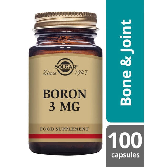 Solgar® Boron 3 mg Vegetable Capsules - Pack of 100 Solgar