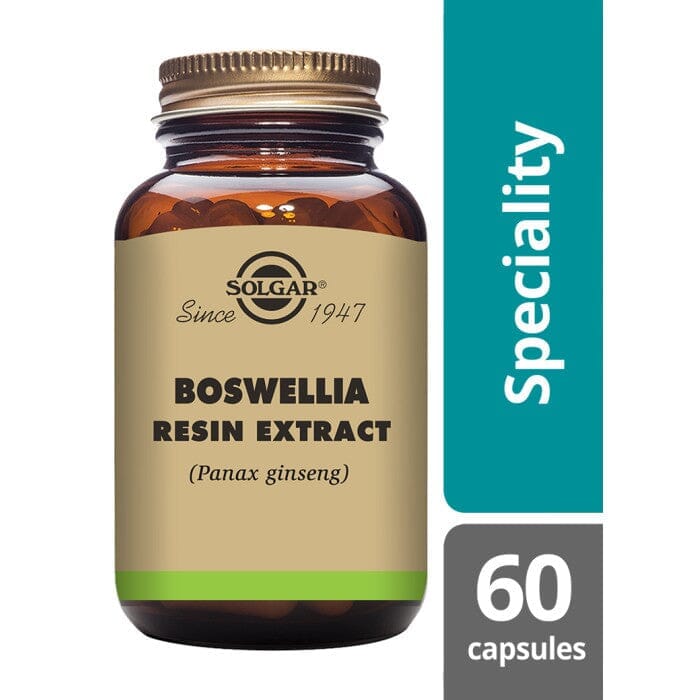 Solgar® Boswellia Resin Extract Vegetable Capsules - Pack of 60 Solgar