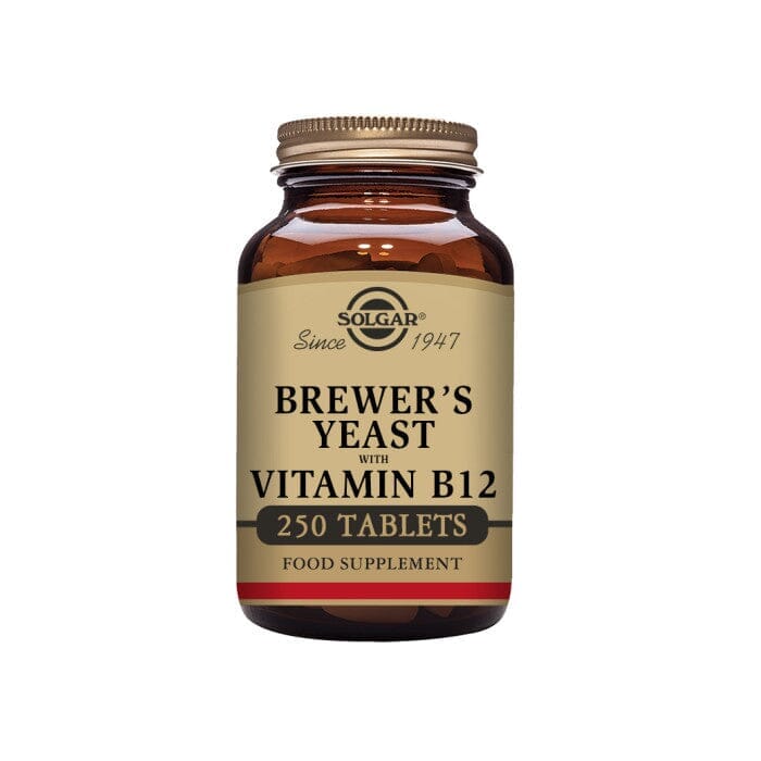 Solgar® Brewer's Yeast with Vitamin B12 Tablets - Pack of 250 Solgar