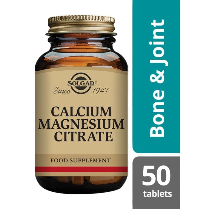 Solgar® Calcium Magnesium Citrate Tablets - Pack of 50 Solgar