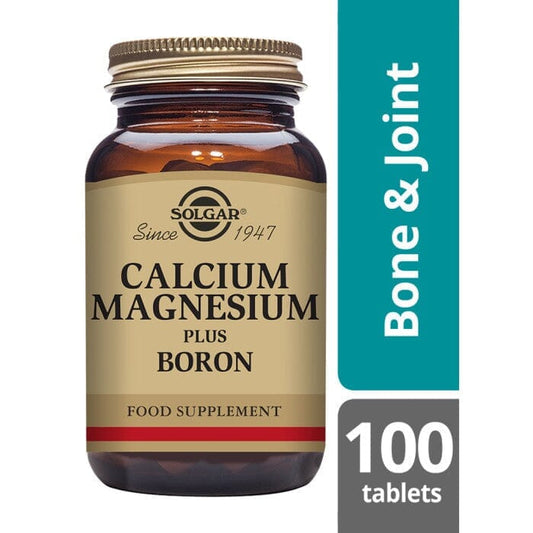 Solgar® Calcium Magnesium Plus Boron Tablets - Pack of 100 Solgar