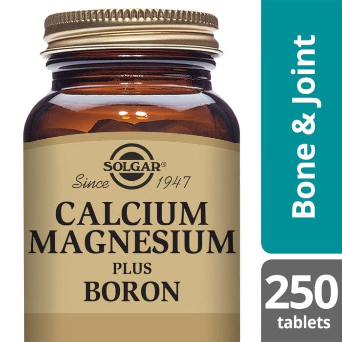 Solgar® Calcium Magnesium Plus Boron Tablets - Pack of 250 Solgar