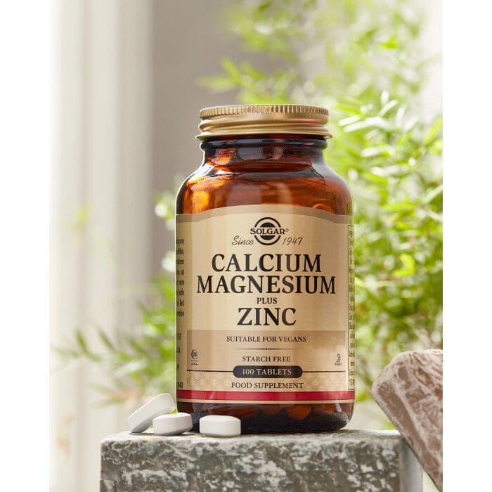 Solgar® Calcium Magnesium Plus Zinc Tablets - Pack of 250 Solgar