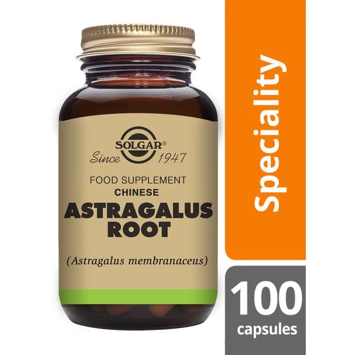 Solgar® Chinese Astragalus Root Vegetable Capsules - Pack of 100 Solgar