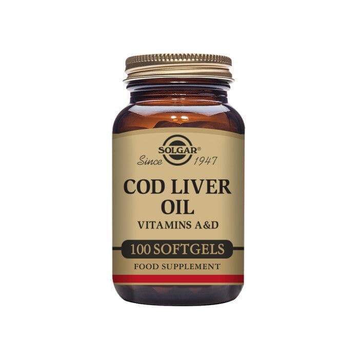 Solgar® Cod Liver Oil Softgels - Pack of 100 Solgar