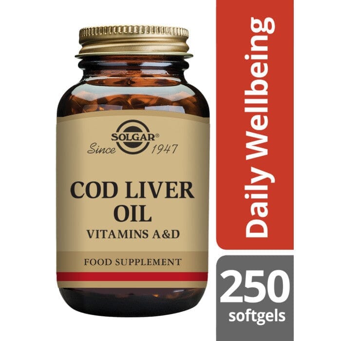 Solgar® Cod Liver Oil Softgels - Pack of 250 Solgar