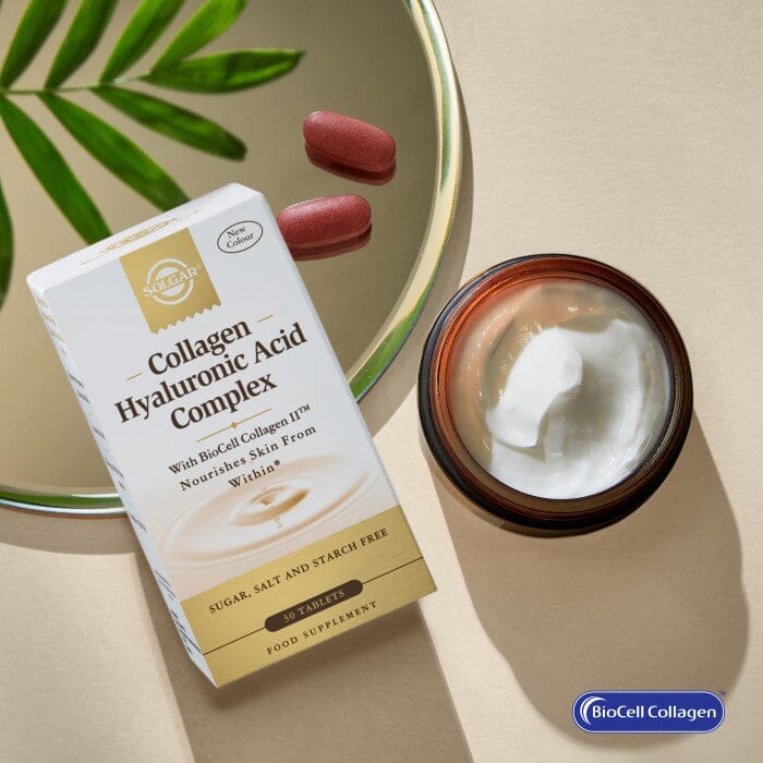 Solgar® Collagen Hyaluronic Acid Complex Tablets - Pack of 30 Solgar