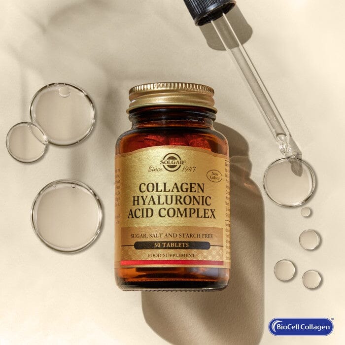 Solgar® Collagen Hyaluronic Acid Complex Tablets - Pack of 30 Solgar