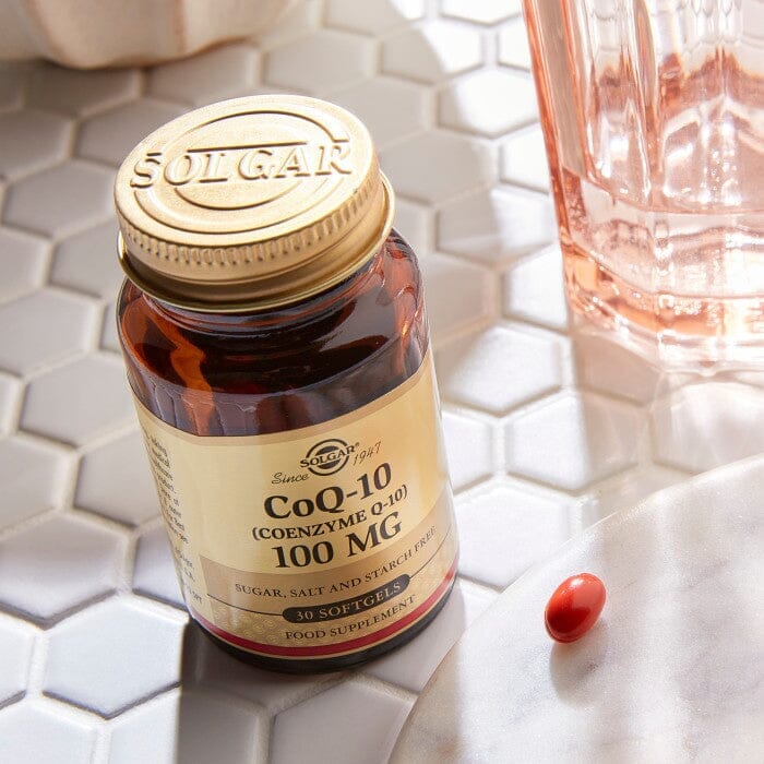 Solgar® CoQ-10 (Coenzyme Q-10) 100 mg Softgels - Pack of 30 Solgar