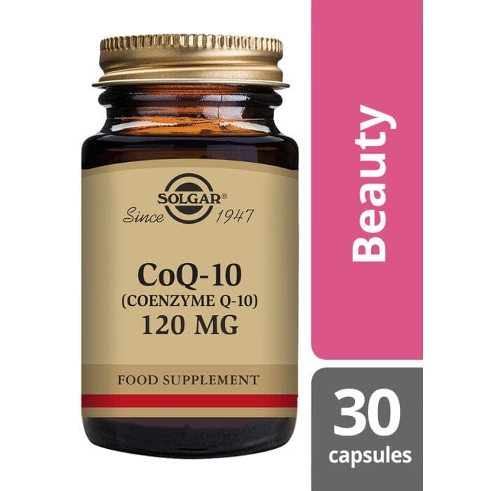 Solgar® CoQ-10 (Coenzyme Q-10) 120 mg Vegetable Capsules - Pack of 30 Solgar