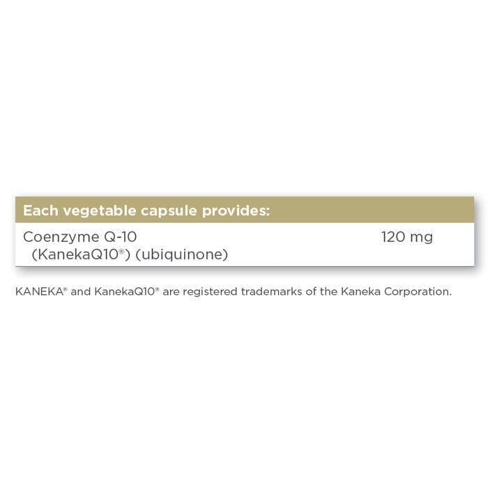 Solgar® CoQ-10 (Coenzyme Q-10) 120 mg Vegetable Capsules - Pack of 30 Solgar