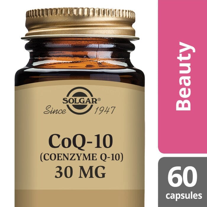Solgar® CoQ-10 (Coenzyme Q-10) 30 mg Vegetable Capsules - Pack of 60 Solgar