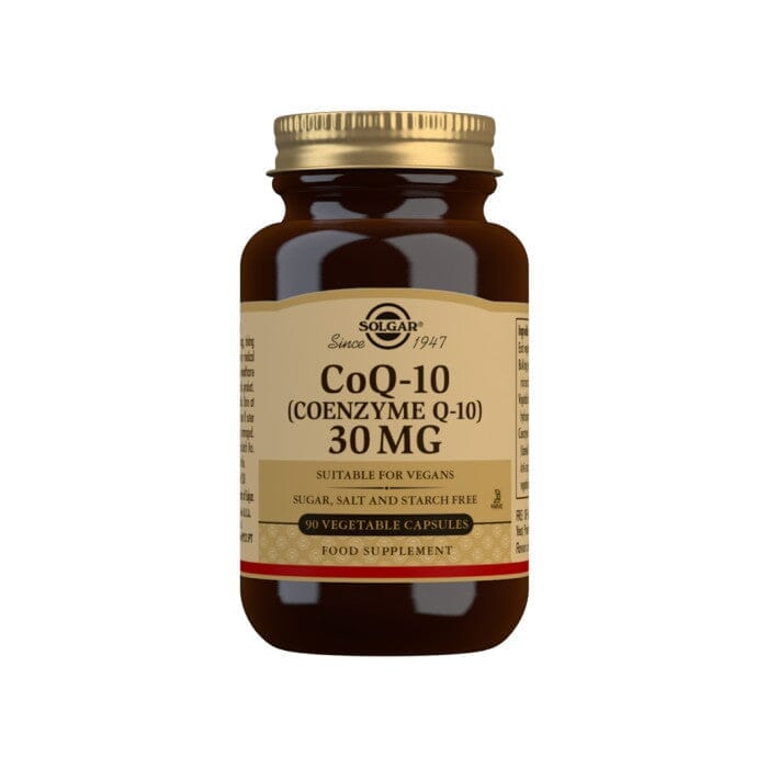 Solgar® CoQ-10 (Coenzyme Q-10) 30 mg Vegetable Capsules - Pack of 90 Solgar