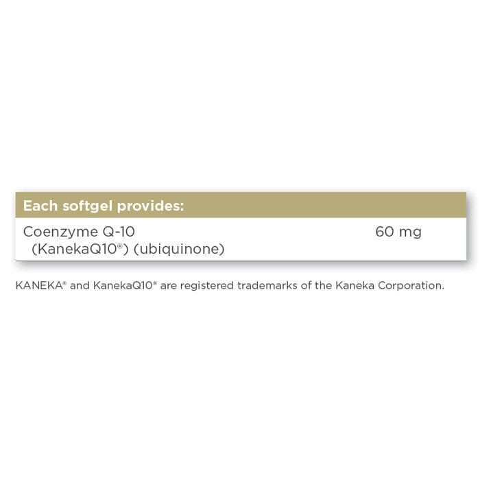 Solgar® CoQ-10 (Coenzyme Q-10) 60 mg Softgels - Pack of 30 Solgar