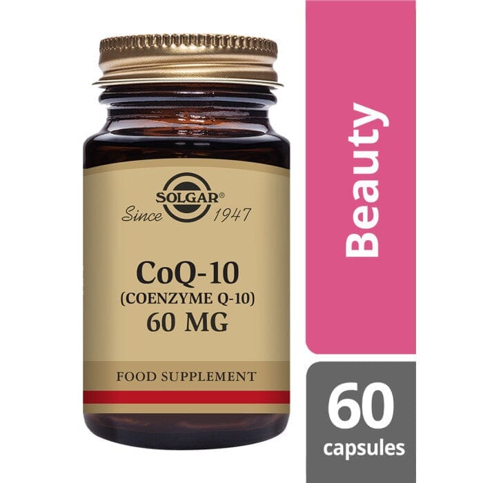Solgar® CoQ-10 (Coenzyme Q-10) 60 mg Vegetable Capsules - Pack of 60 Solgar