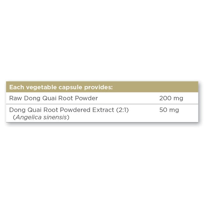 Solgar® Dong Quai Vegetable Capsules - Pack of 100 Solgar