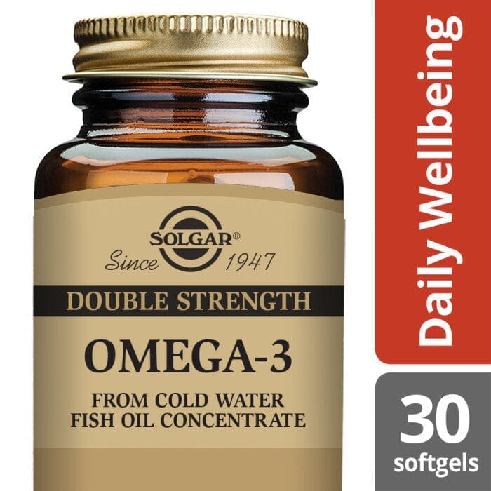 Solgar® Double Strength Omega-3 Softgels - Pack of 30 Solgar
