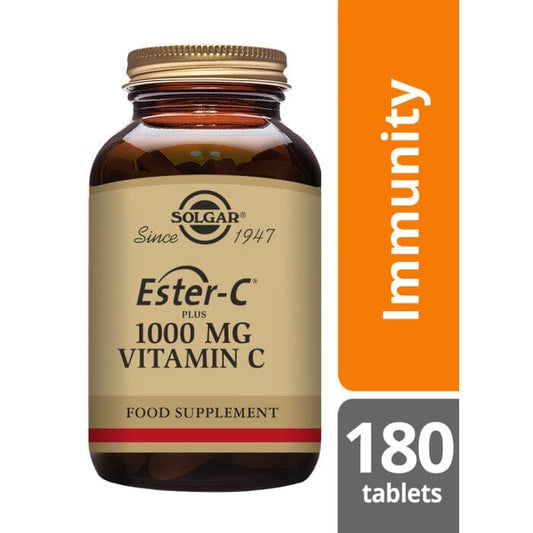 Solgar® Ester-C Plus 1000 mg Vitamin C Tablets - Pack of 180 Solgar