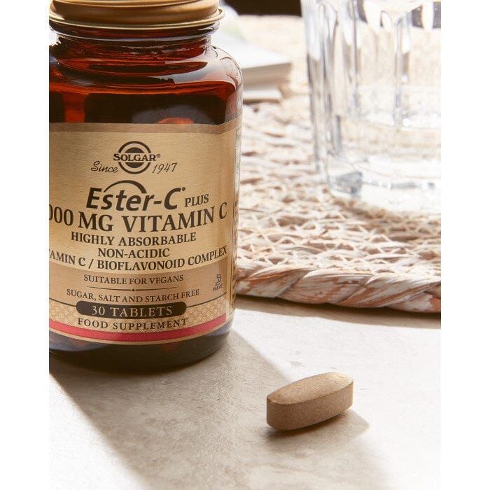 Solgar® Ester-C Plus 1000 mg Vitamin C Tablets - Pack of 90 Solgar