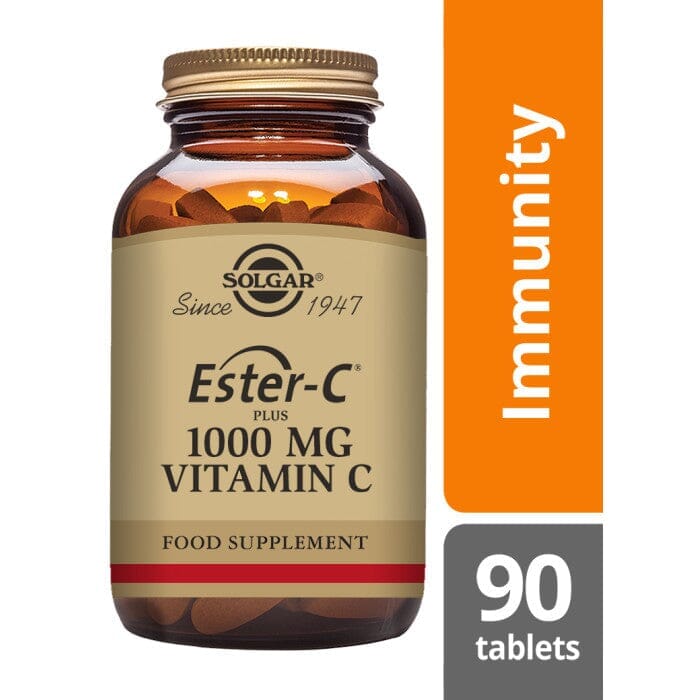 Solgar® Ester-C Plus 1000 mg Vitamin C Tablets - Pack of 90 Solgar