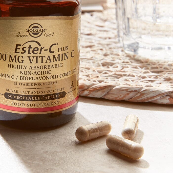 Solgar® Ester-C Plus 500 mg Vitamin C Vegetable Capsules - Pack of 250 Solgar