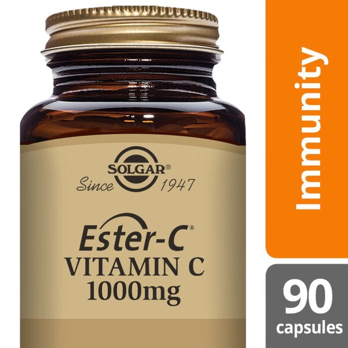 Solgar® Ester-C Vitamin C 1000 mg Capsules - Pack of 90 Solgar