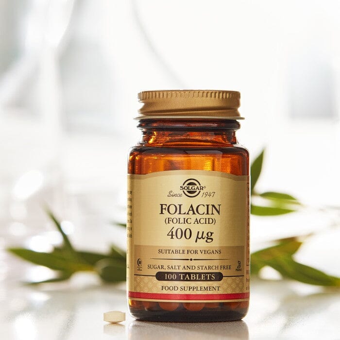 Solgar® Folacin (Folic Acid) 400 µg Tablets - Pack of 250 Solgar