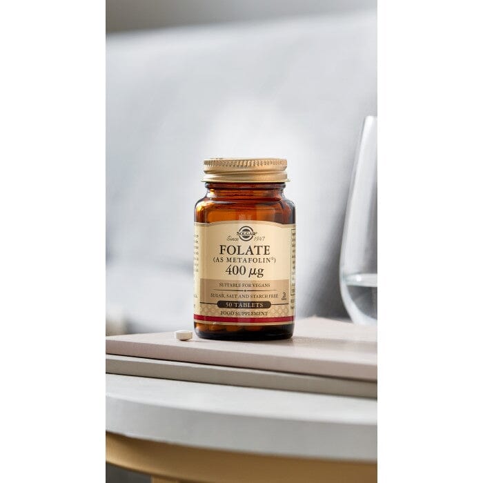 Solgar® Folate (as Metafolin®) 400 µg Tablets - Pack of 100 Solgar