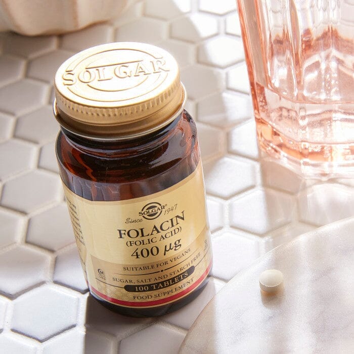 Solgar® Folate (as Metafolin®) 400 µg Tablets - Pack of 100 Solgar