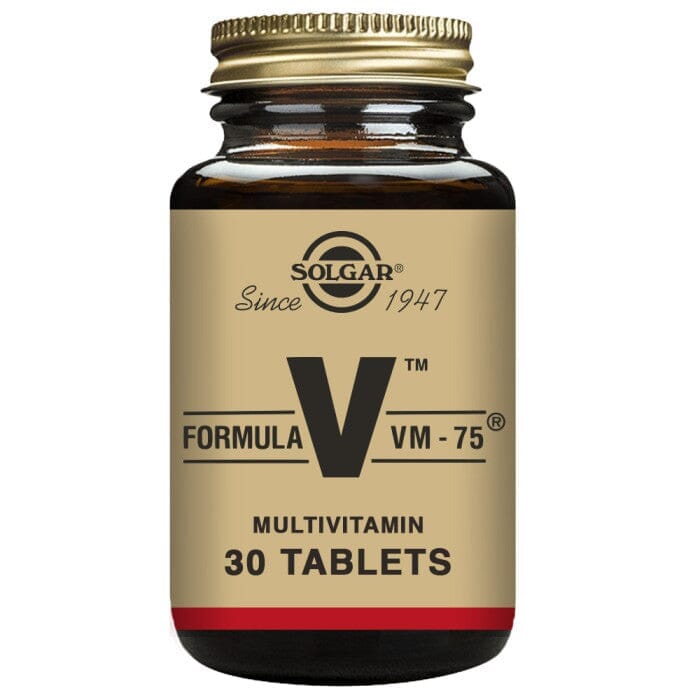 Solgar® Formula VM-75 Tablets - Pack of 30 Solgar
