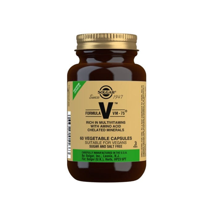 Solgar® Formula VM-75 Vegetable Capsules - Pack of 60 Solgar